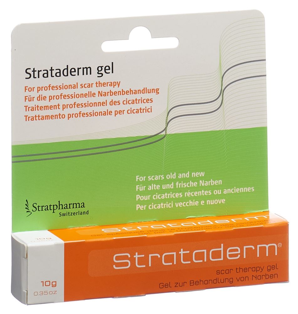 STRATADERM gel de silicone pour le traitement des cicatrices nouvelles et anciennes