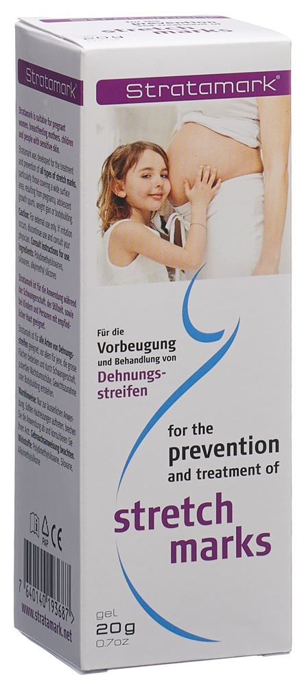 STRATAMARK gel pour le traitement et la prévention des vergetures tb 20 g