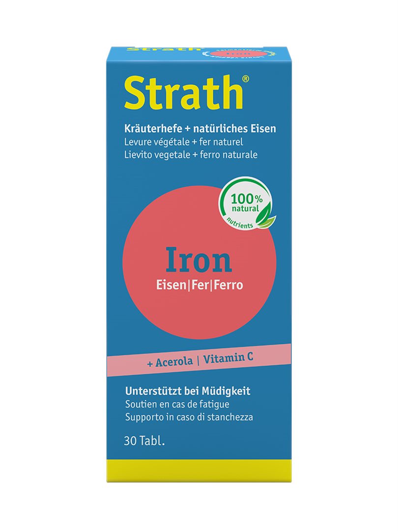 STRATH Iron natürliches Eisen+Kräuterhefe, Hauptbild