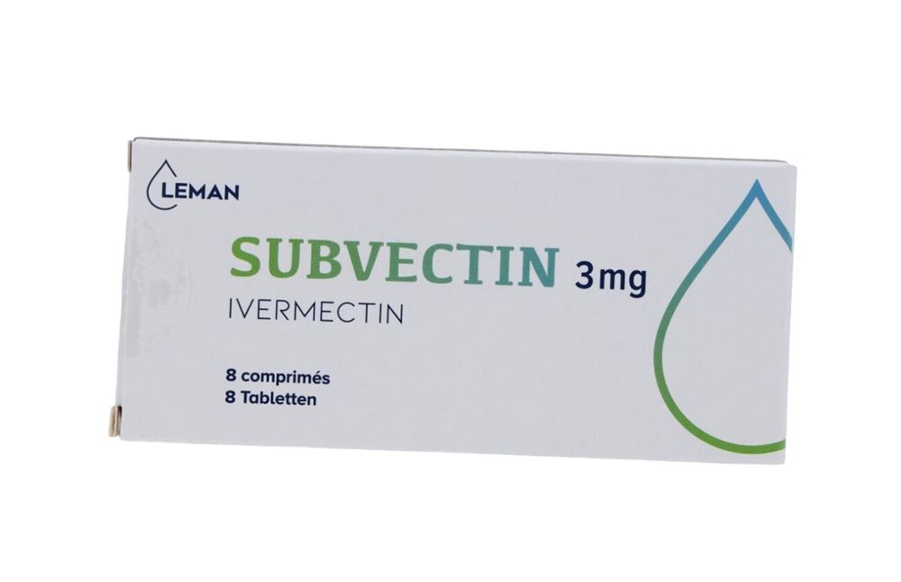 SUBVECTIN cpr 3 mg blist 8 pce