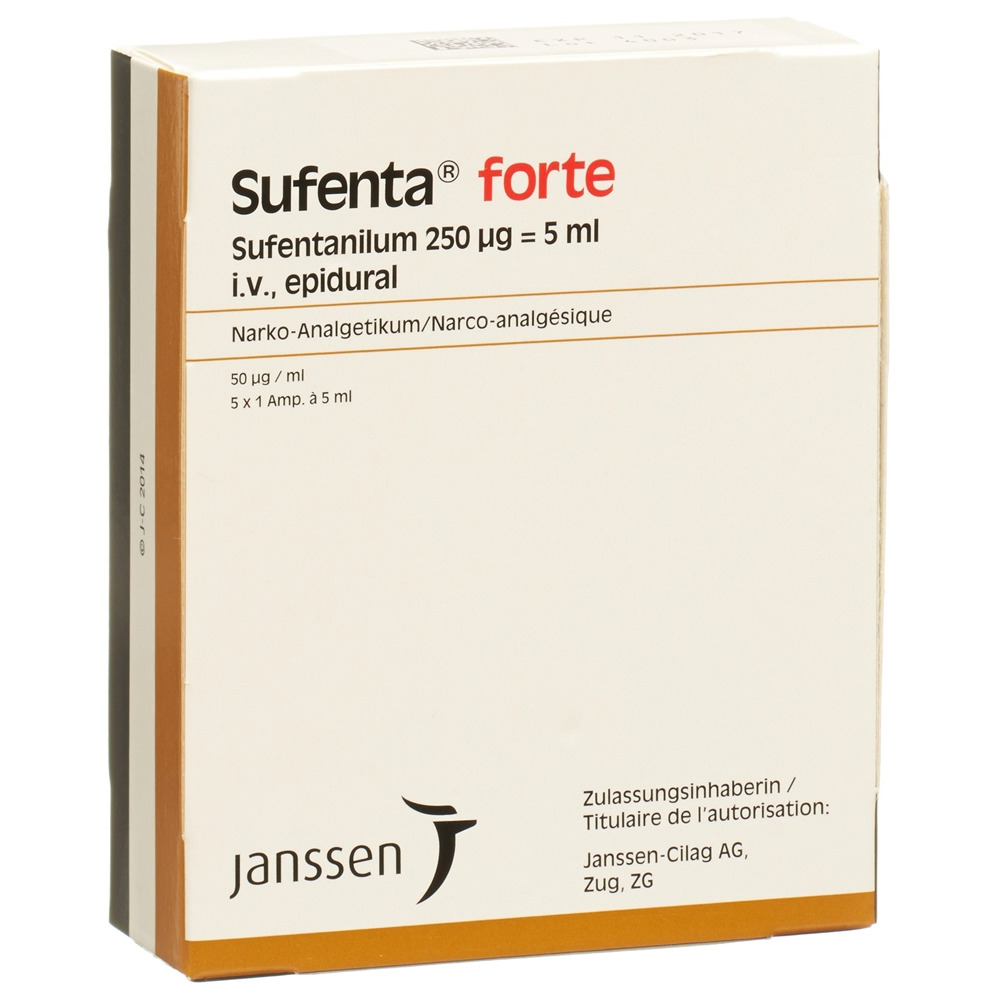 SUFENTA forte 250 mcg/5ml, Hauptbild