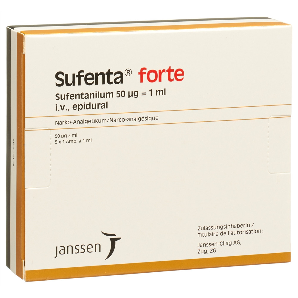 SUFENTA forte 50 mcg/ml, image principale