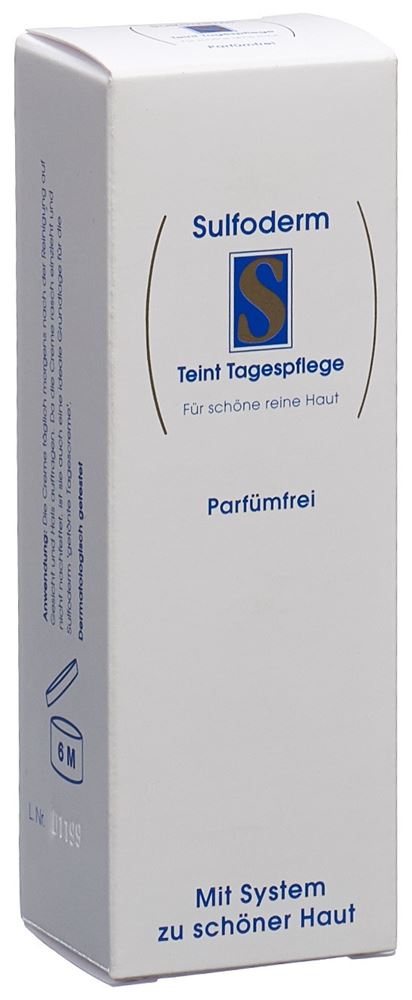 Sulfoderm S Teint Tagespflege, Hauptbild