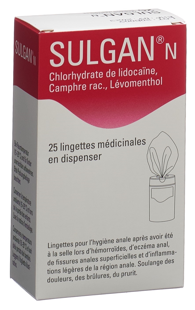 SULGAN lingettes médicinales, image 4 sur 4