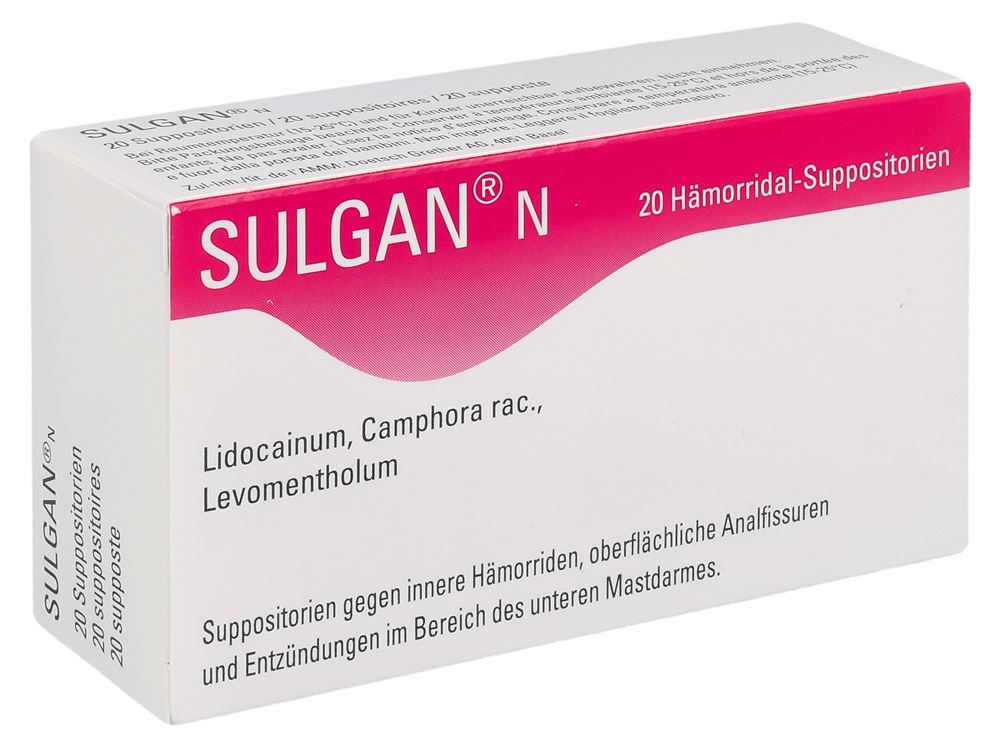 SULGAN Supp 20 Stk