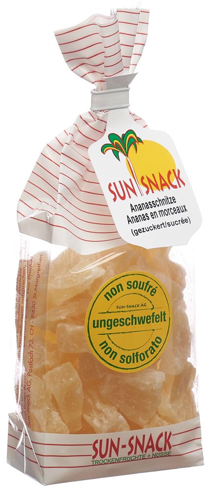 SUN SNACK ananas en morceaux