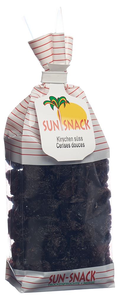 SUN SNACK cerises noir