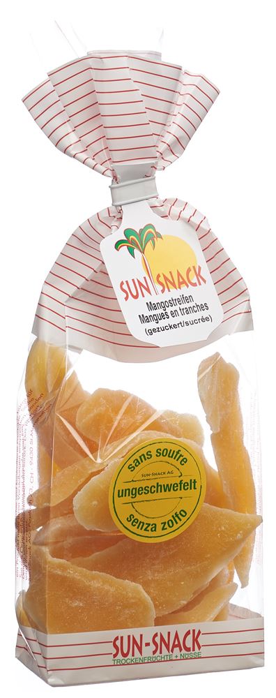 SUN SNACK Mango Streifen, Hauptbild