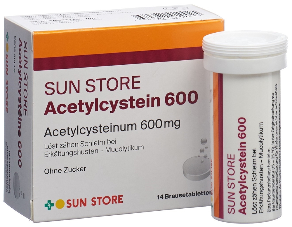 Sun Store Acetylcystein 600 mg, Bild 2 von 4