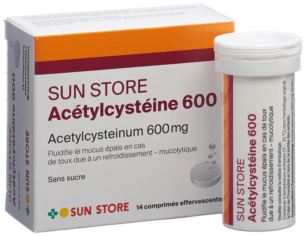 Sun Store Acetylcystein 600 mg, Bild 3 von 4