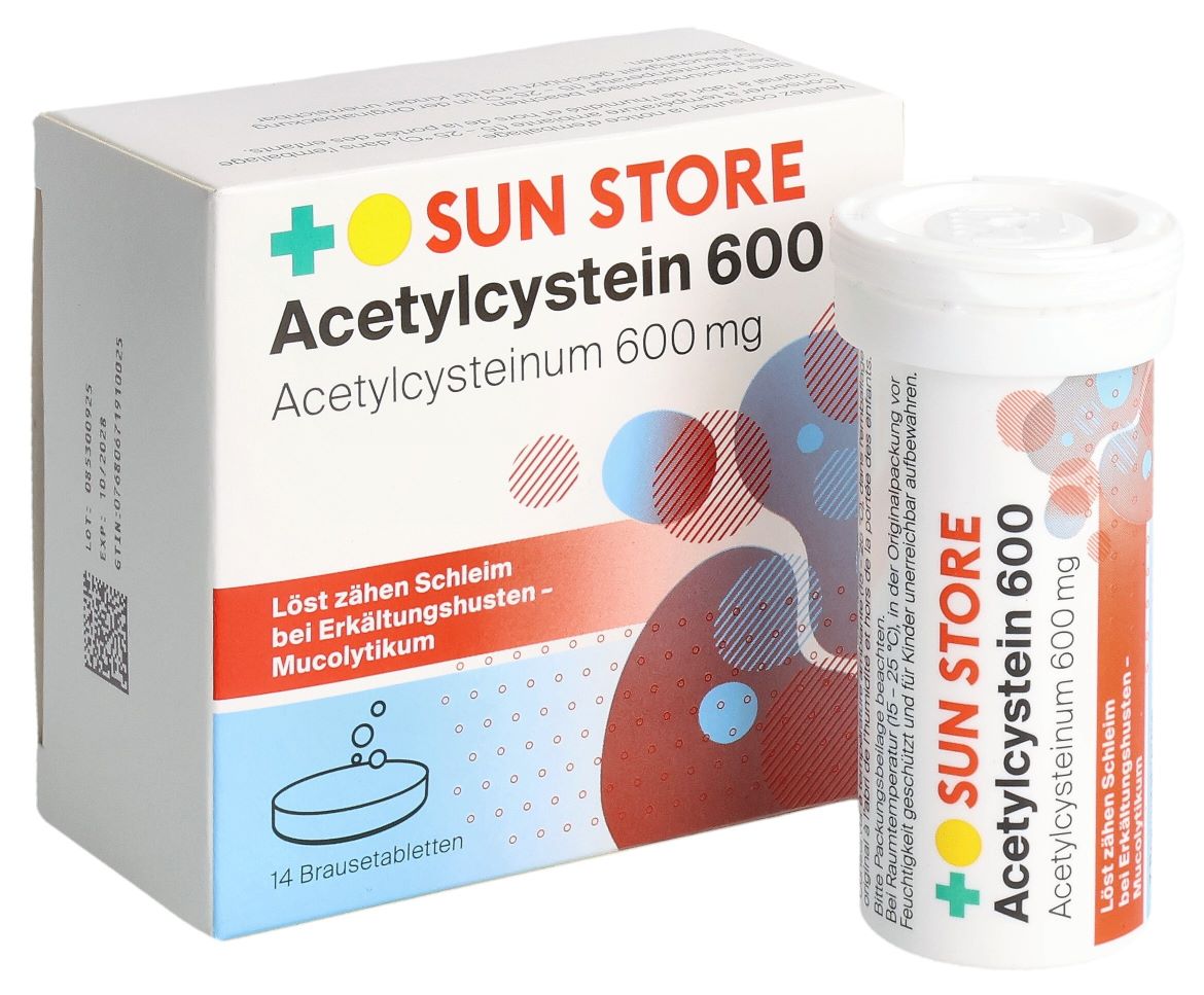 Sun Store Acétylcystéine 600 mg, image 2 sur 5