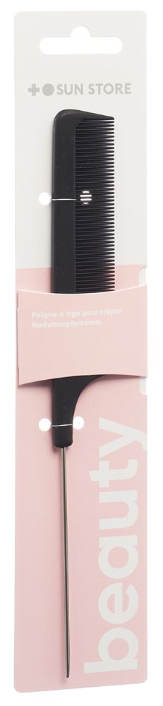 Sun Store Beauty Nadeltoupierkamm Carbon