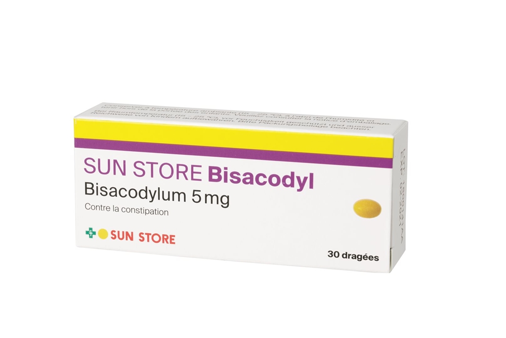 Sun Store Bisacodyl 5 mg, image 4 sur 4