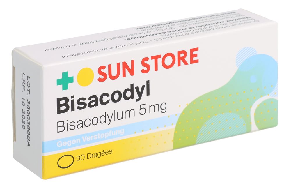 Sun Store Bisacodyl 5 mg, Hauptbild