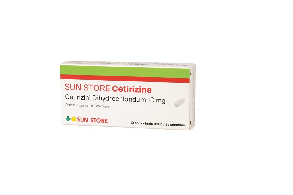 Sun Store Cétirizine 10 mg, image 2 sur 2