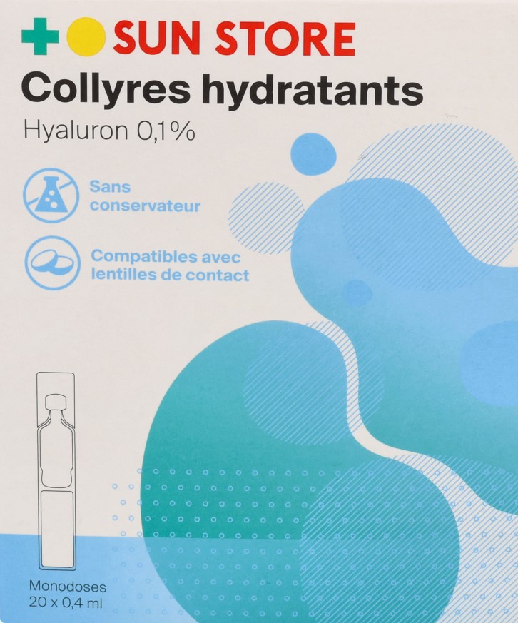 Sun Store Collyres hydratants, image principale
