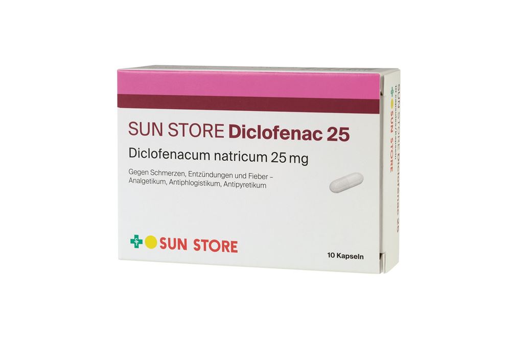 Sun Store Diclofénac 25 mg