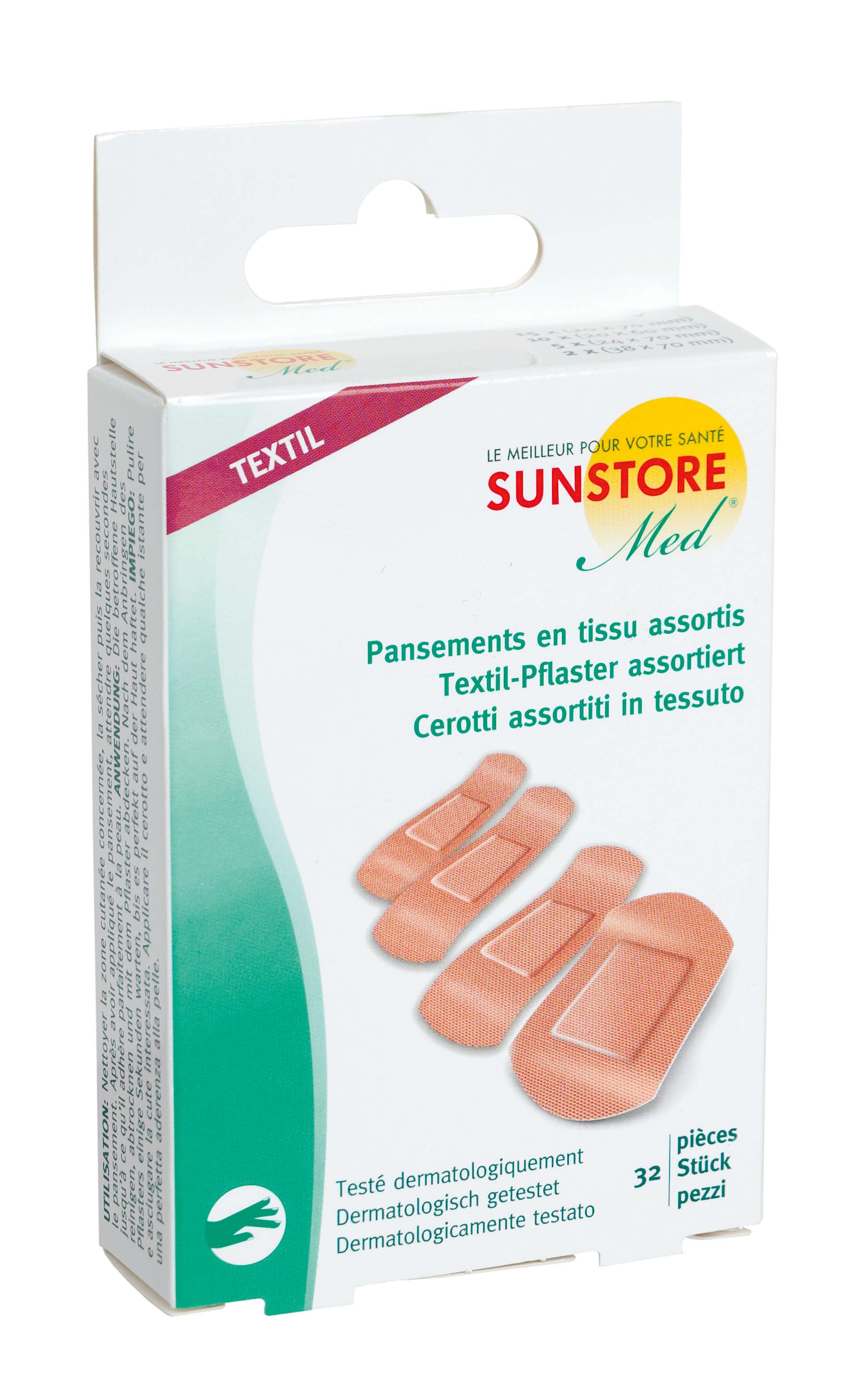 Sun Store pansements en tissu, image principale