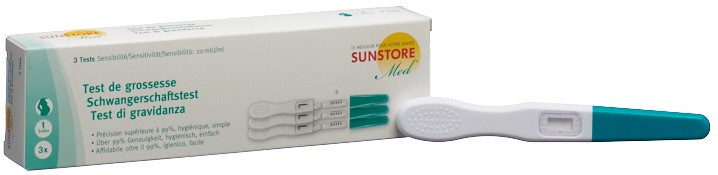 Sun Store Schwangerschaftstest