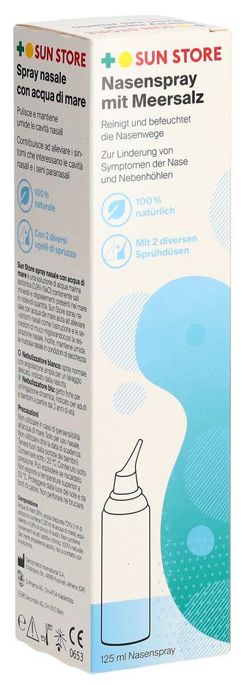Sun Store nasal avec sel marin