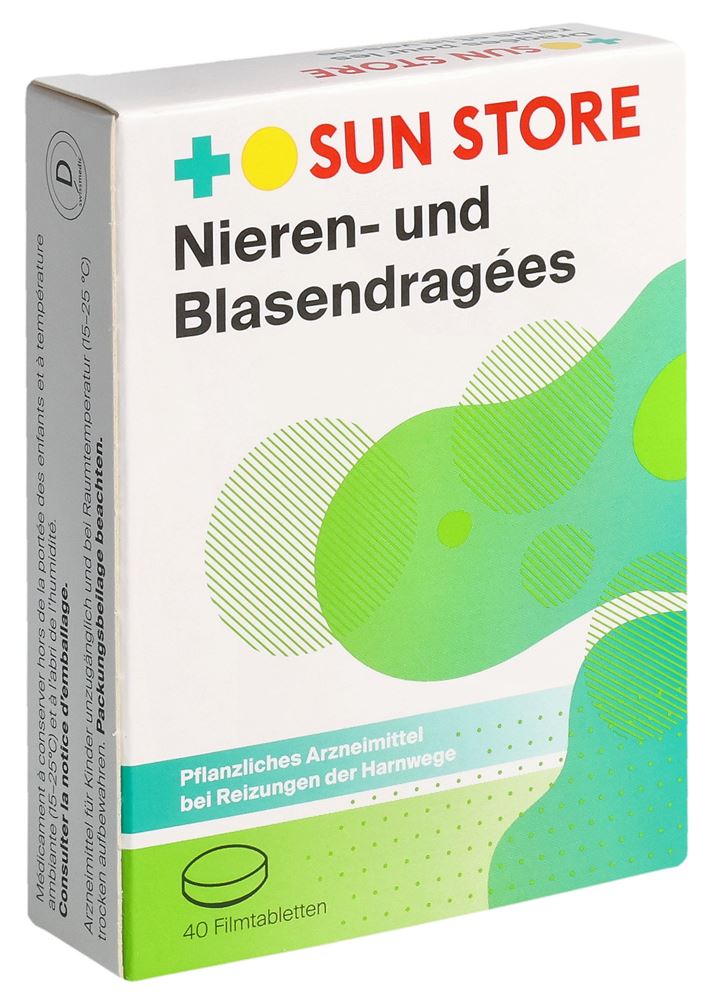 SUNSTORE Nieren- und Blasendrageés