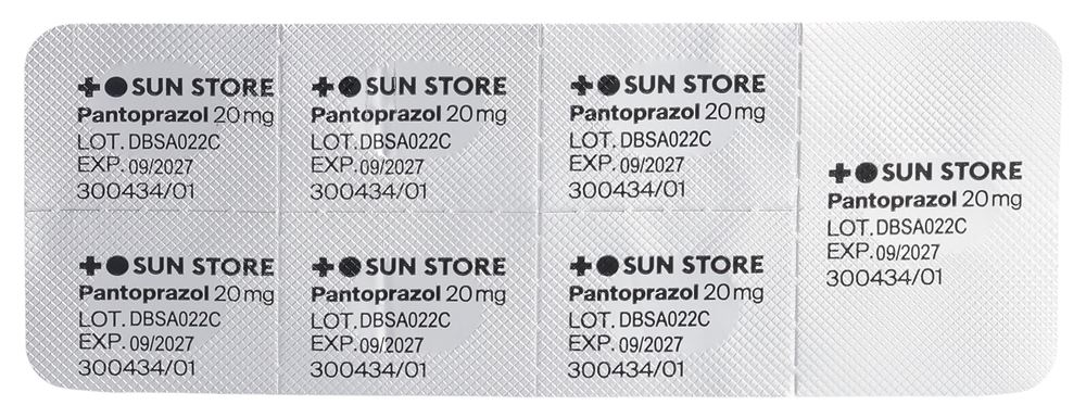 Sun Store Pantoprazol 20 mg, image 2 sur 5