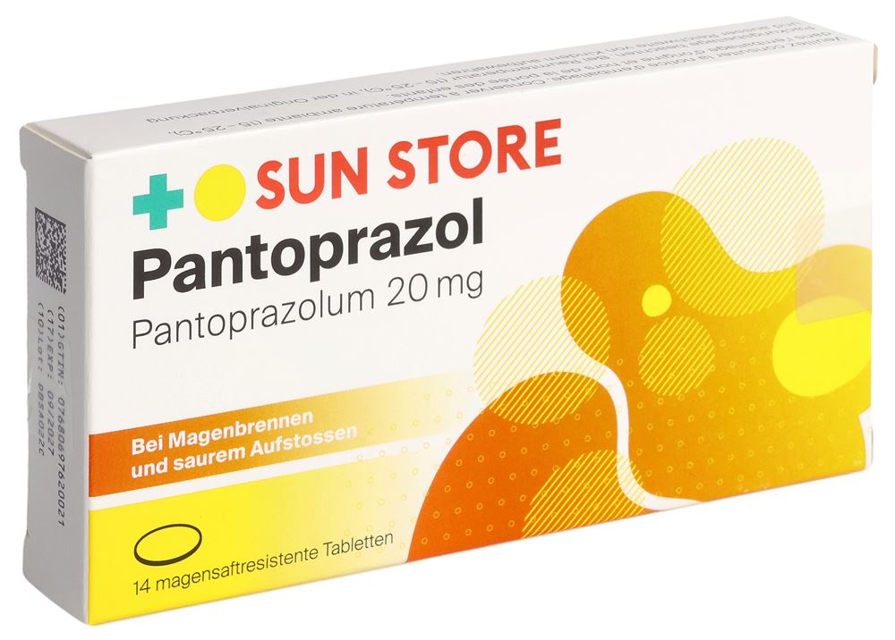 Sun Store Pantoprazol 20 mg, image principale