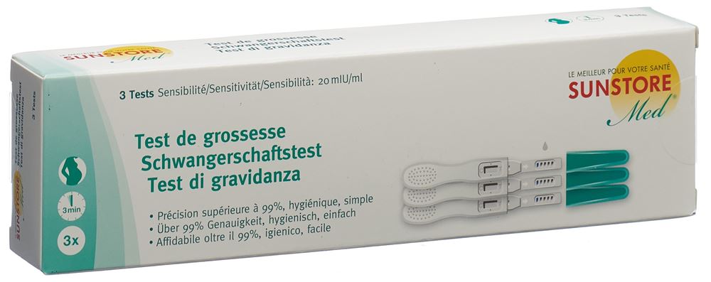 Sun Store Test de grossesse