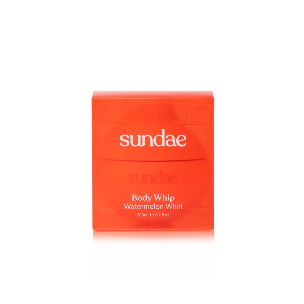 SUNDAE whipped body moisturiser