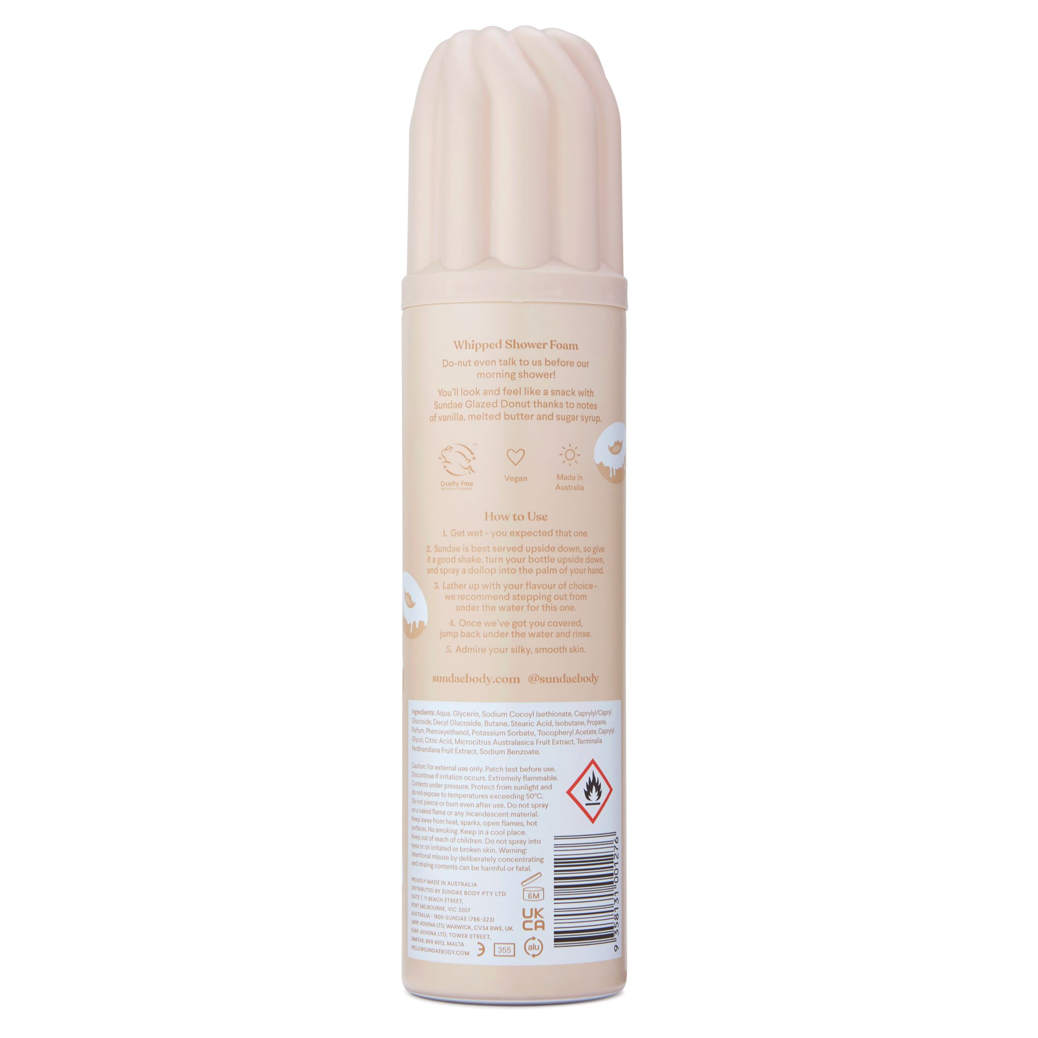 SUNDAE Whipped Body Shower Foam, Bild 2 von 5