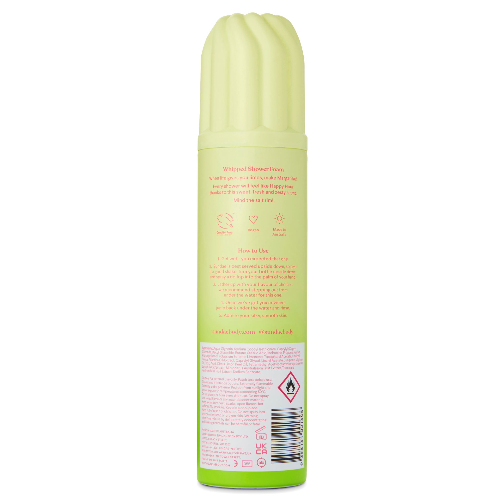 SUNDAE whipped body shower foam, image 2 sur 5