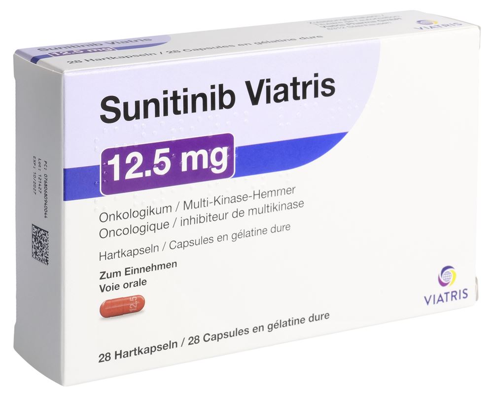 SUNITINIB Viatris 12.5 mg, Hauptbild