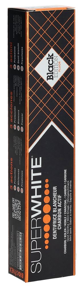 SUPERWHITE Black Edition Zahnpasta