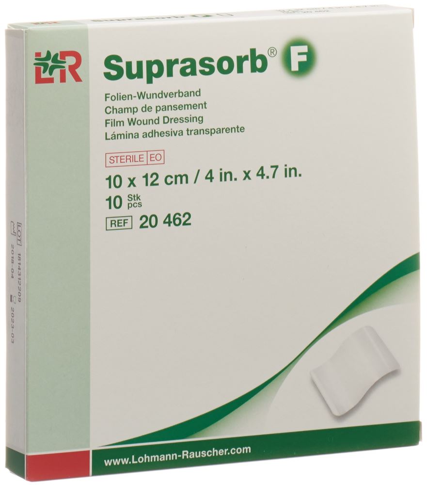 SUPRASORB F Folien Wundverband, Hauptbild