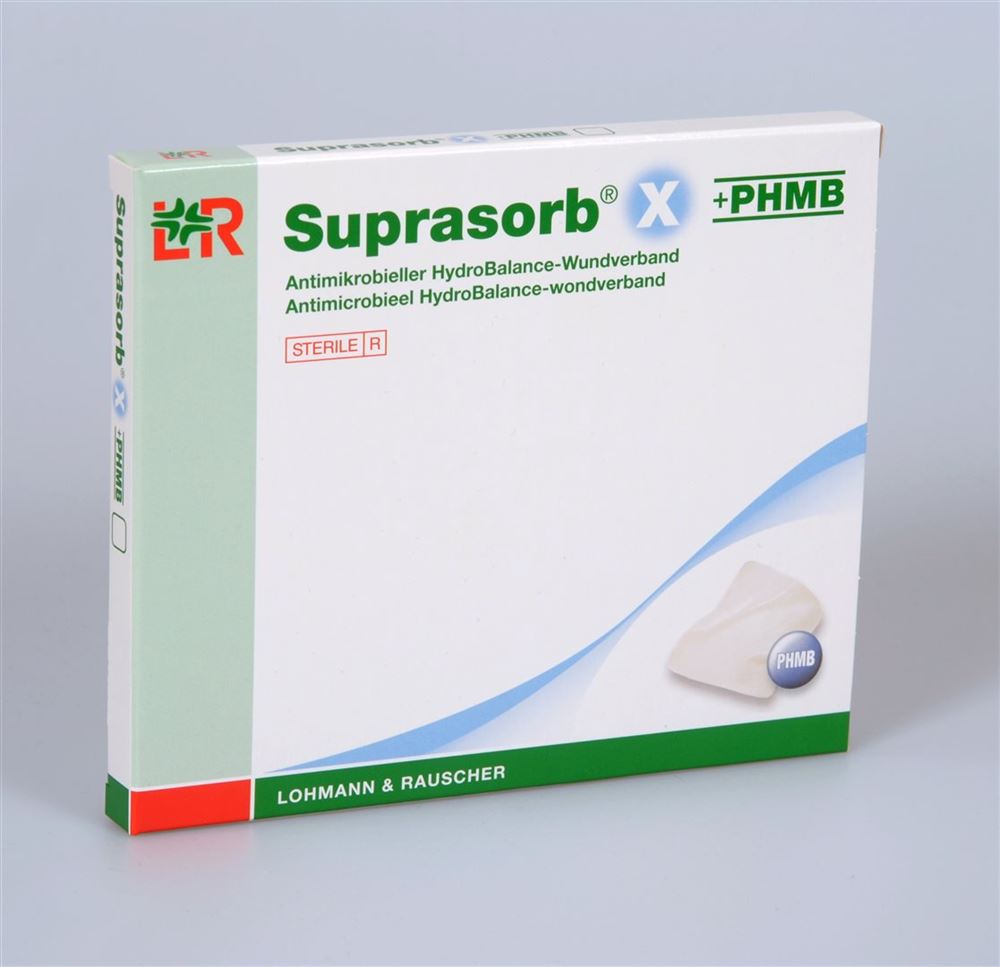 SUPRASORB X + PHMB HydroBalance-Wundverband