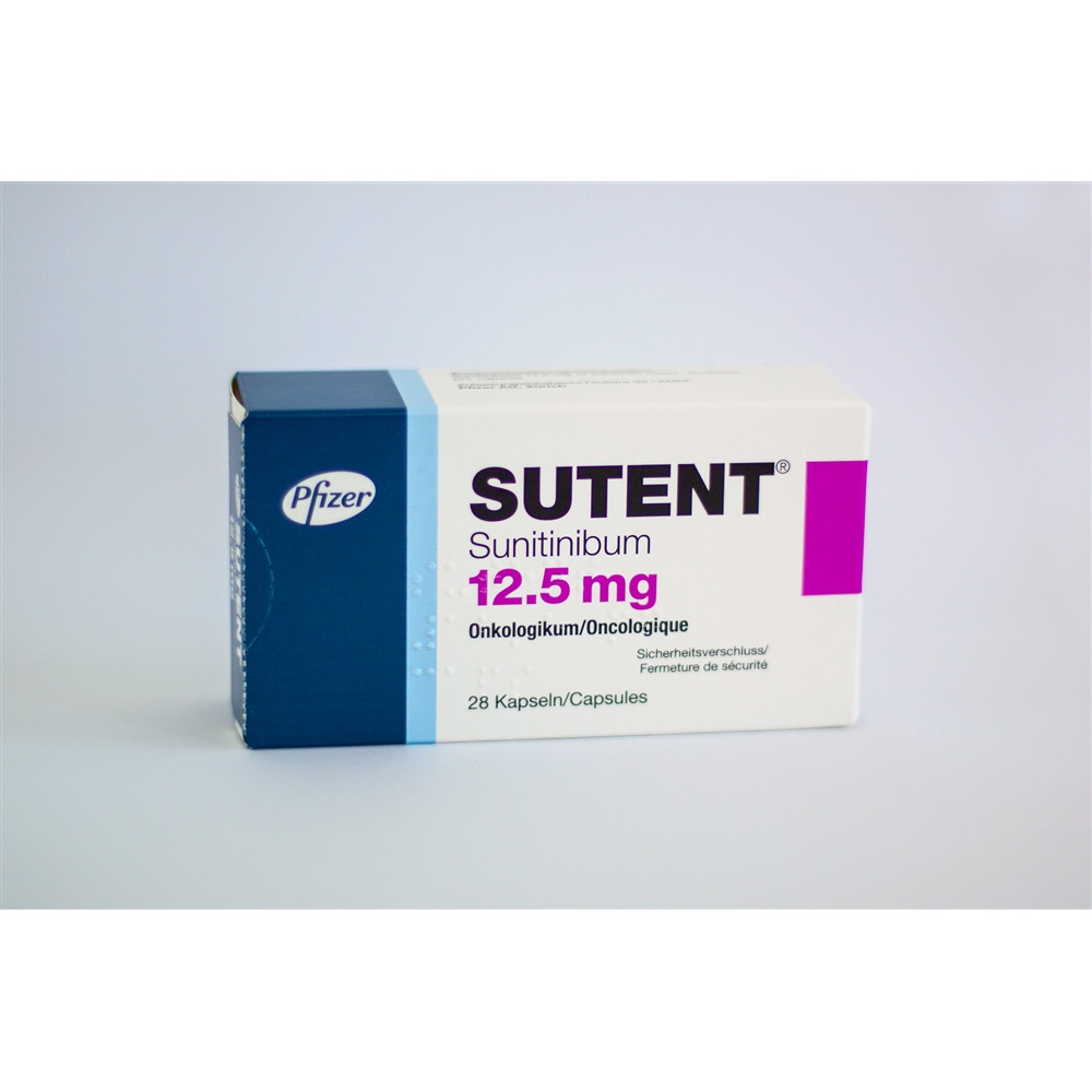 SUTENT caps 12.5 mg blist 28 pce, image principale