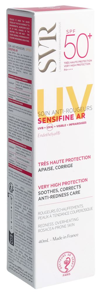 SVR SENSIFINE AR Crème Sun Protection Factor 50 +
