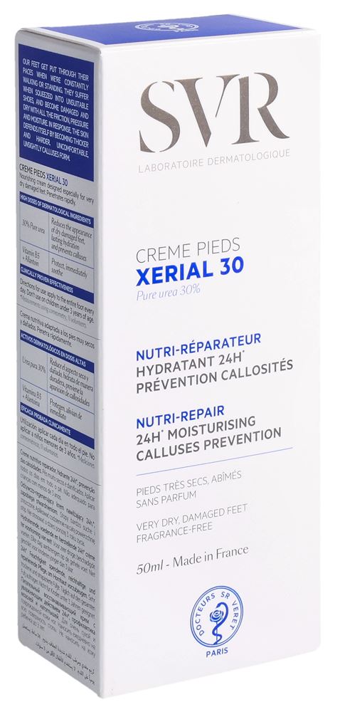 SVR XERIAL 30 Crème Pieds