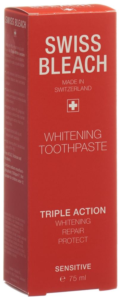 SWISSBLEACH whitening dentifrice
