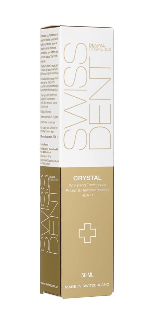 SWISSDENT Crystal pâte dentifrice