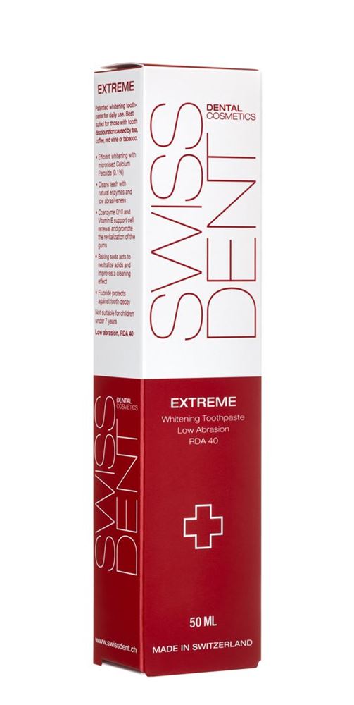SWISSDENT Extreme pâte dentifrice