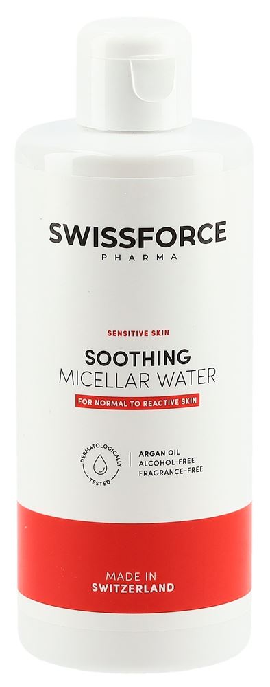 SWISSFORCE eau micellaire apaisante, image principale