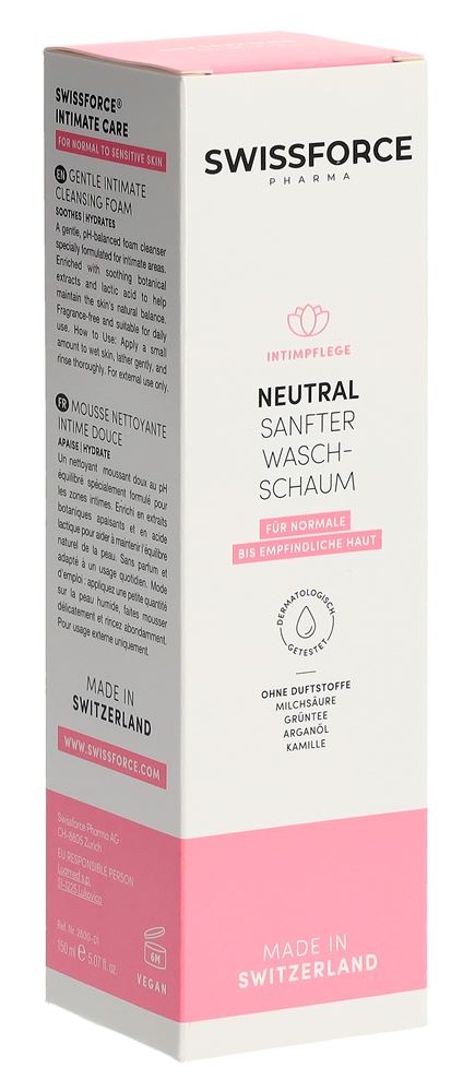 SWISSFORCE mousse nettoyante intime