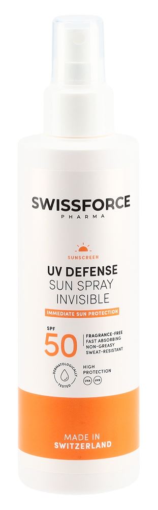 SWISSFORCE spray solaire invisible
