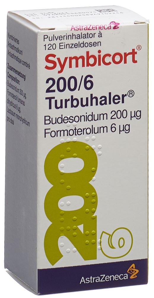 SYMBICORT 200/6 Turbuhaler, Hauptbild