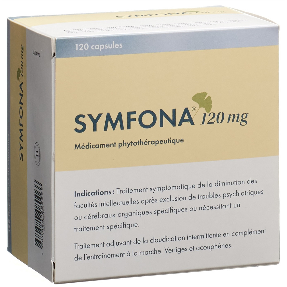 SYMFONA Kaps 120 mg Blist 120 Stk, Bild 2 von 2