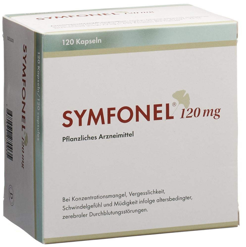 SYMFONEL caps 120 mg blist 120 pce, image principale