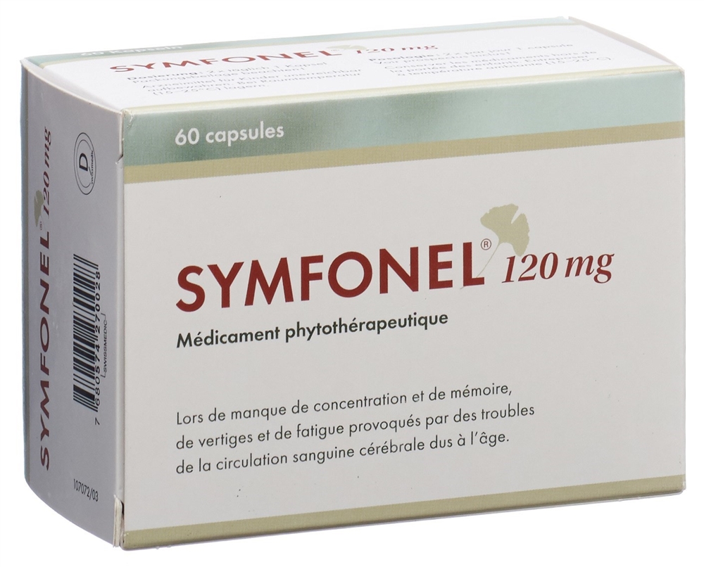 SYMFONEL caps 120 mg blist 60 pce, image 2 sur 3