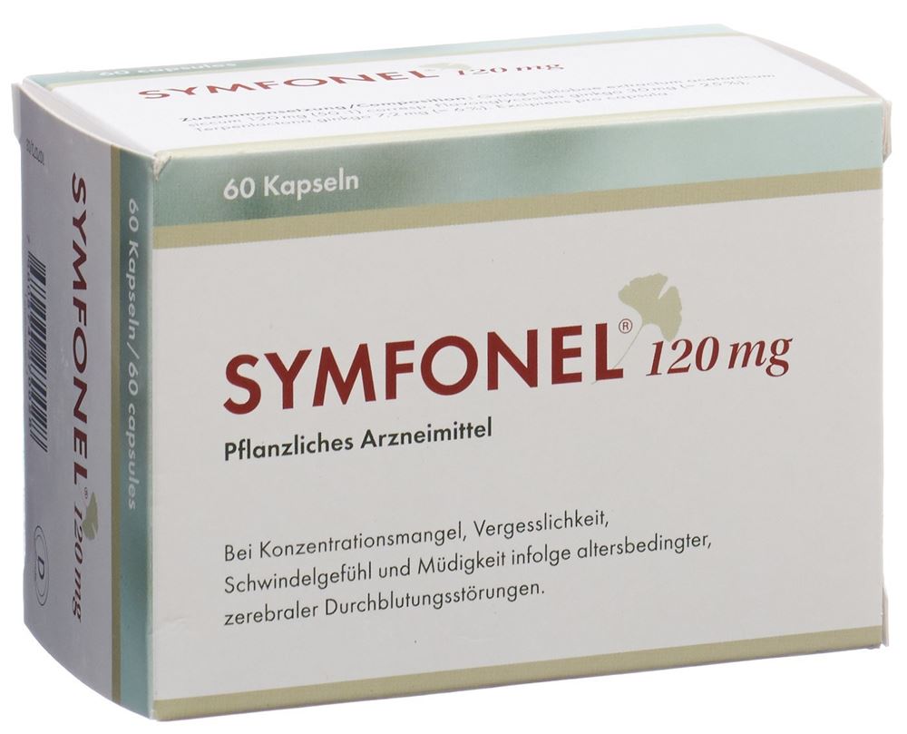 SYMFONEL caps 120 mg blist 60 pce, image principale