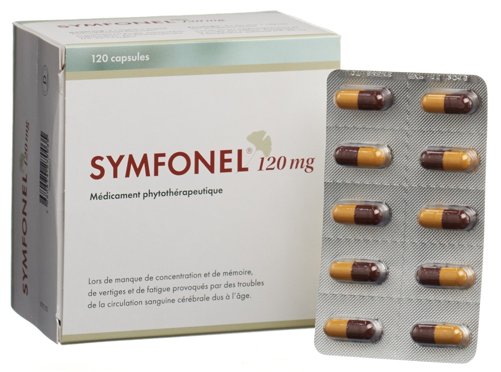 SYMFONEL Kaps 120 mg Blist 120 Stk, Bild 3 von 4